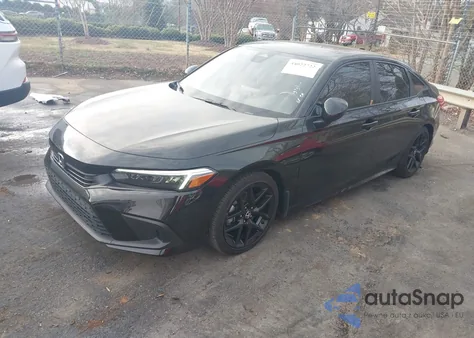 2024 Honda Civic Sport z USA, uszkodzony, nr VIN 2HGFE2F55RH573741